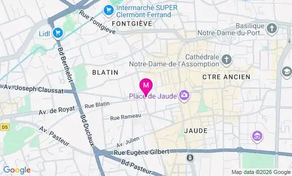 Localisation Mtre Carcassin Laura