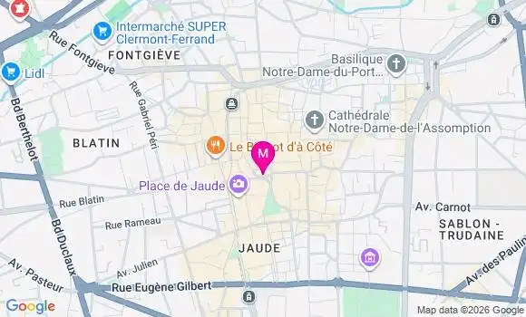 Localisation Mtre Chades Marie Lucie