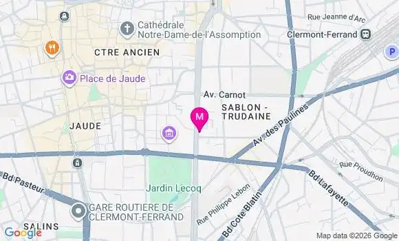 Localisation Mtre Coudert Manon
