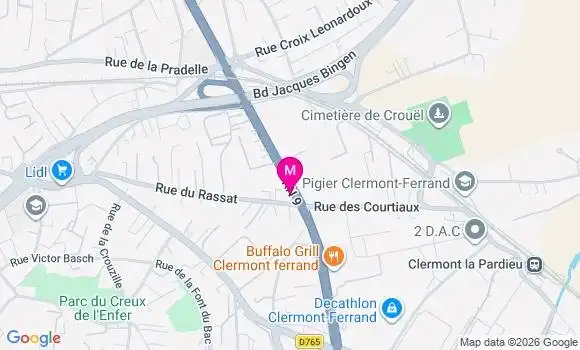 Localisation Mtre Decrock Alain