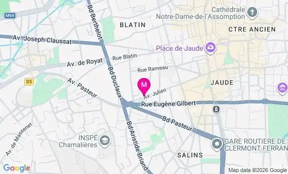 Localisation Mtre Demaison Charlotte