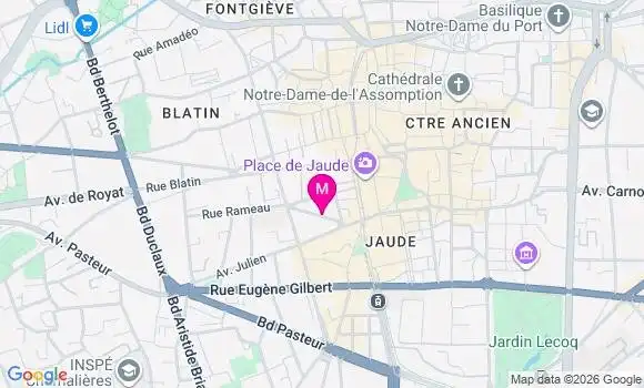 Localisation Mtre Deroye Christine