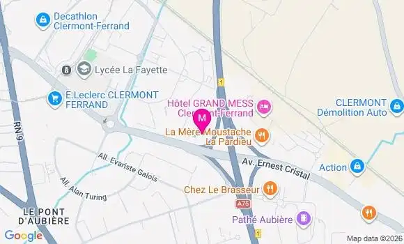 Localisation Mtre Fartaria Pauline