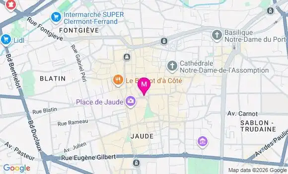 Localisation Mtre Forgette Romain