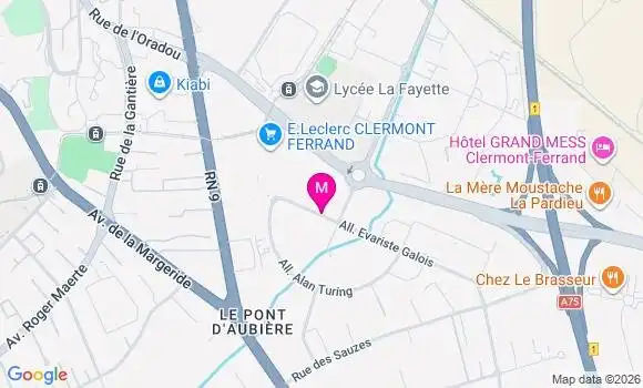 Localisation Mtre Fregier Charline