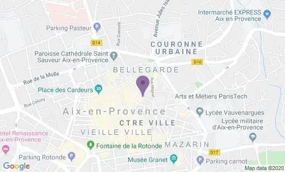 Localisation Mtre Cordiez Benjamin