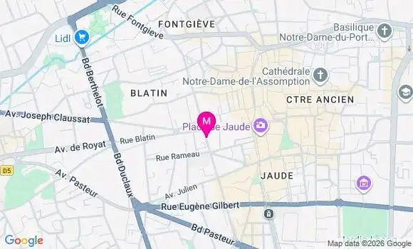 Localisation Mtre Girard Lucille