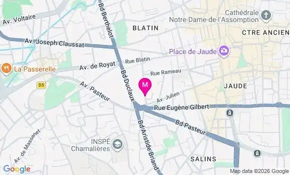Localisation Mtre Hussar Caroline