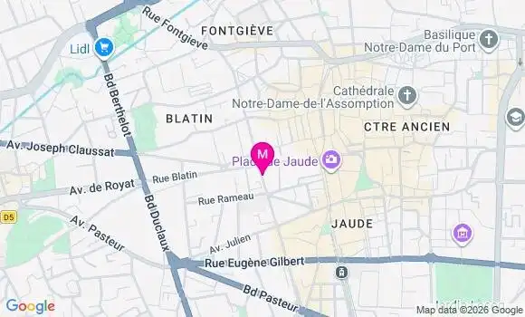 Localisation Mtre Juillard Sarah