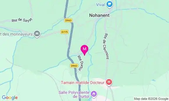 Localisation Mtre Martinet Beunier Sandrine