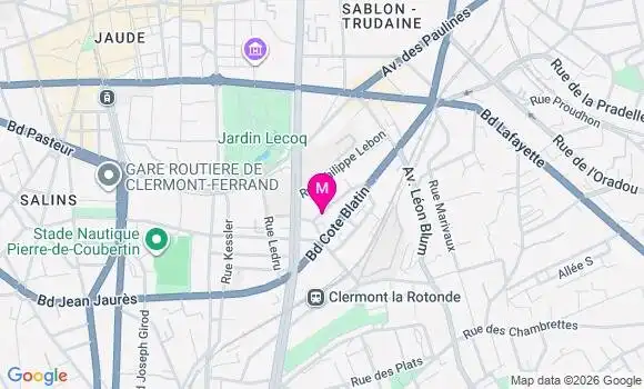 Localisation Mtre Maymont Anthony