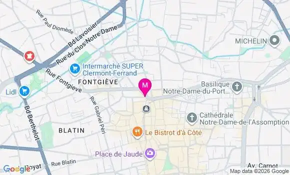 Localisation Mtre Moro Morgane