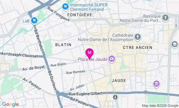 Localisation Mtre Pissocher Marie Christine
