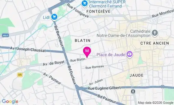 Localisation Mtre Rouchouse Maud