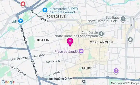 Localisation Mtre Saby Martine