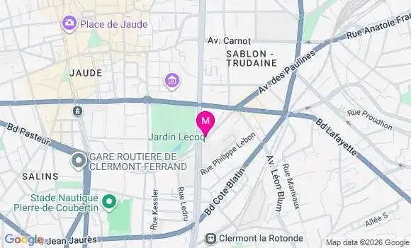Localisation Mtre Salgueiro Albert