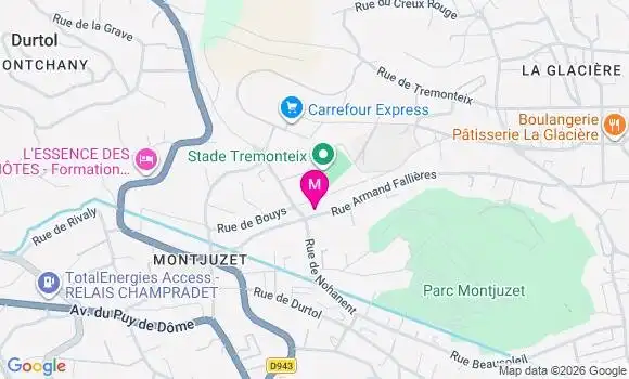 Localisation Mtre Tanguy Pauline