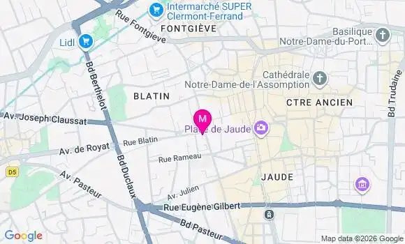 Localisation Mtre Voute Florence