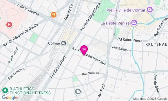 Localisation Mtre Cahn Sacha