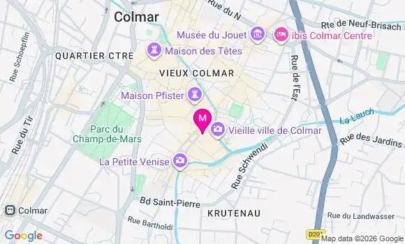 Localisation Mtre Kaufeld Coralie