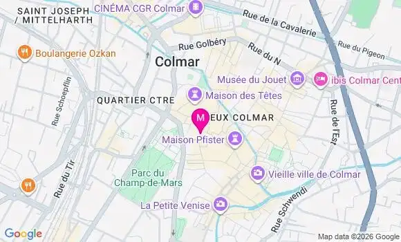 Localisation Mtre Roth Stephanie