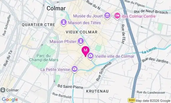 Localisation Mtre Vautier Mathilde