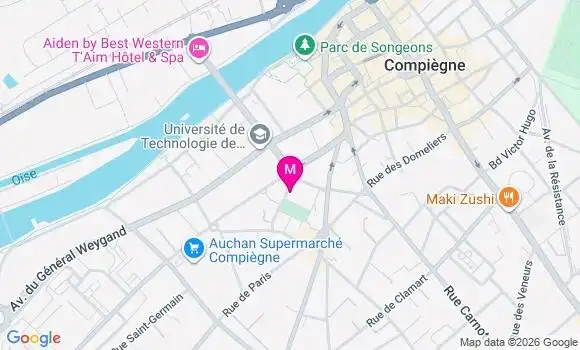 Localisation Mtre Champault Marie Pierre