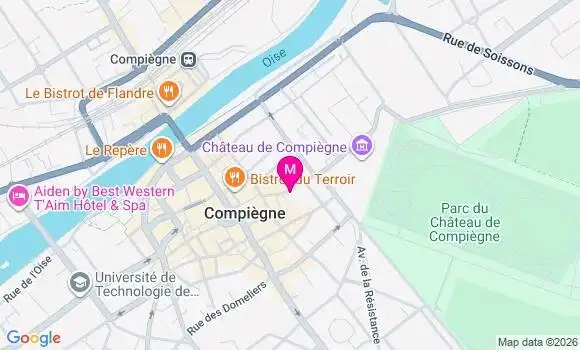 Localisation Mtre Daime Aurelien