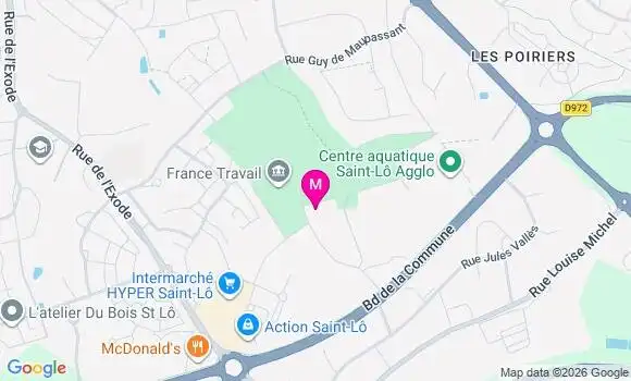 Localisation Mtre Lessore De Sainte Foy Côme