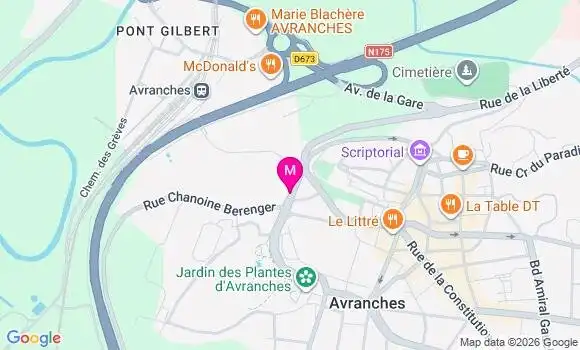 Localisation Mtre Louchart Stéphanie
