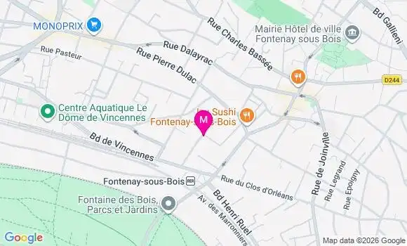 Localisation Mtre Ben Hini Danièle