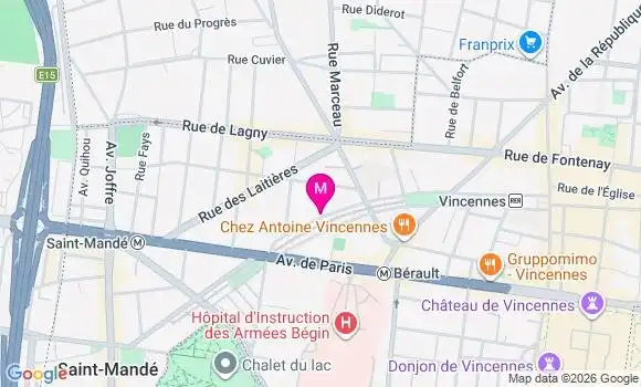 Localisation Mtre Berchel Isabelle