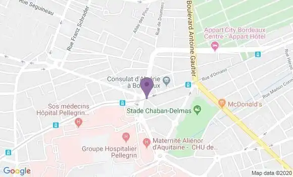 Localisation Mtre Blum Jean Marc