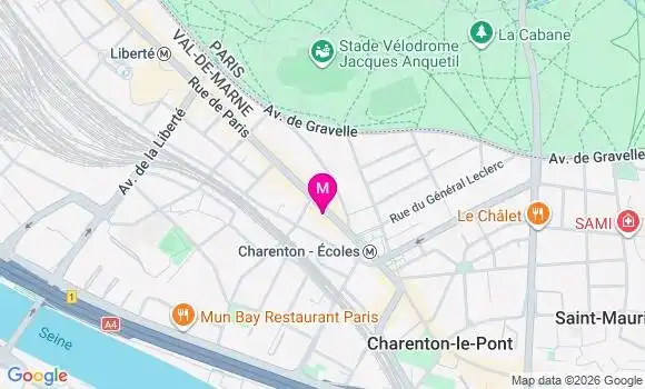 Localisation Mtre Chevalier Nathalie