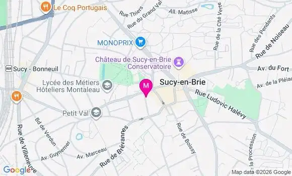 Localisation Mtre Dujardin Stéphanie