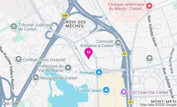 Localisation Mtre Gueboua Bolamoh Hélène