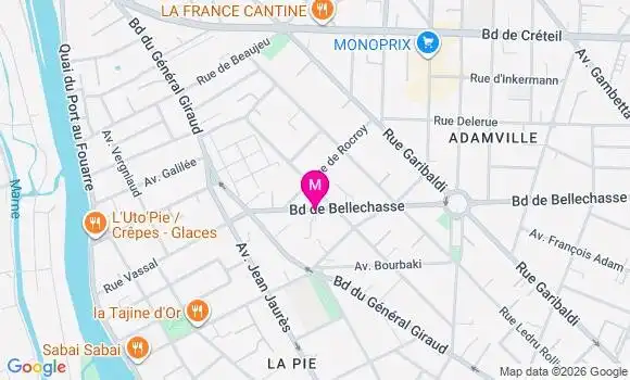 Localisation Mtre Houarner Laurent