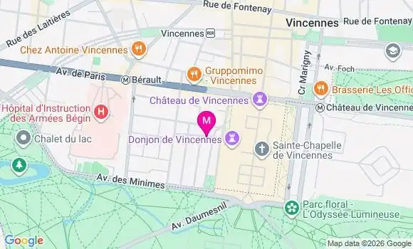 Localisation Mtre Isal Martin