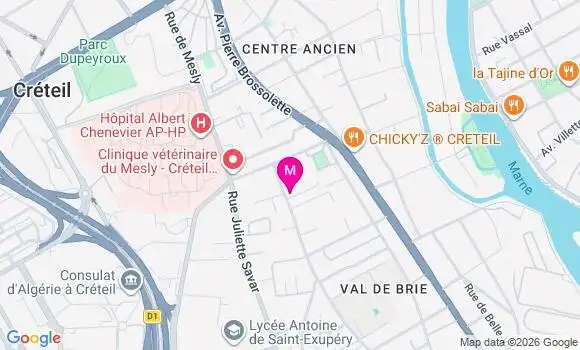 Localisation Mtre Israel Maéva