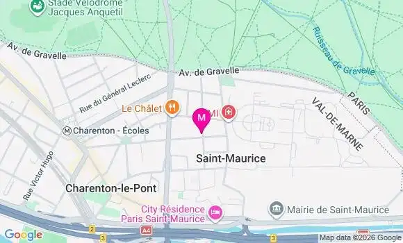 Localisation Mtre Louveau Paul