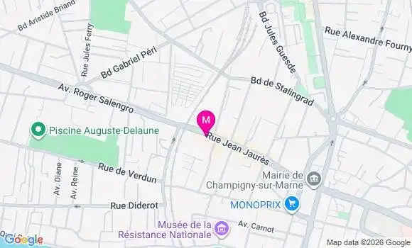 Localisation Mtre Mehammedia Chahinaise