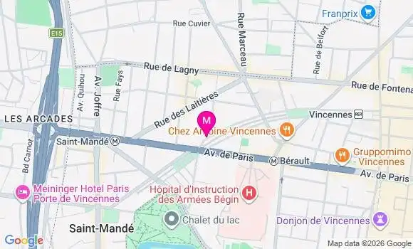 Localisation Mtre Nayrolles Dericand Adrien