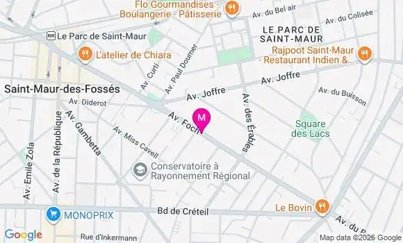 Localisation Mtre Rabier Adrien
