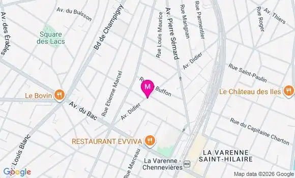 Localisation Mtre Rodrigues Joelle