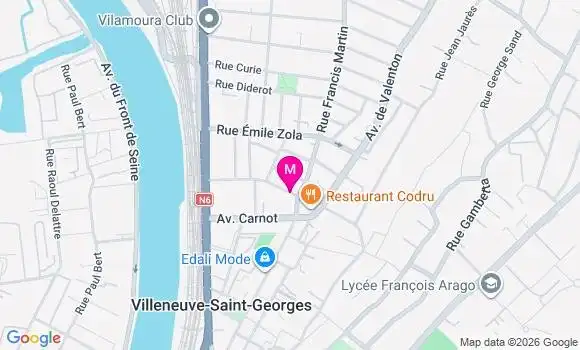Localisation Mtre Saverimoutou Meggy