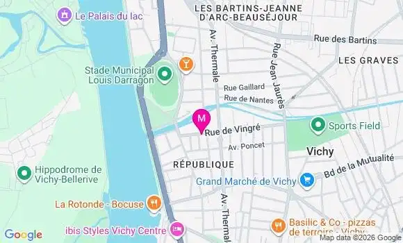 Localisation Mtre Baptiste Marlene