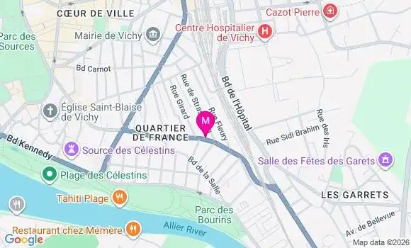 Localisation Mtre Etard Gallot Catherine