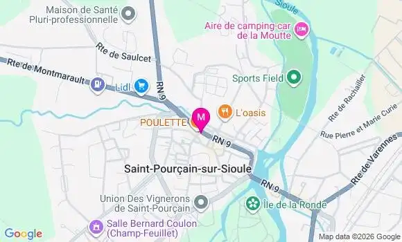 Localisation Mtre Fournier Roux Sophie