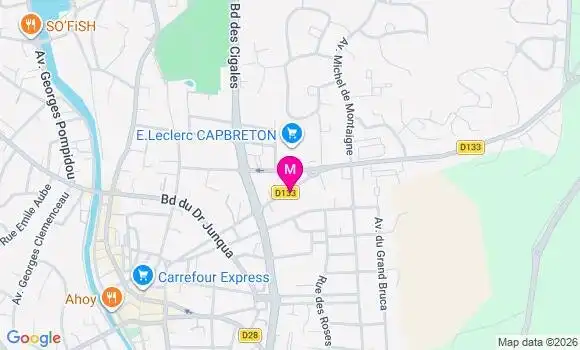 Localisation Mtre Badenier Cecile