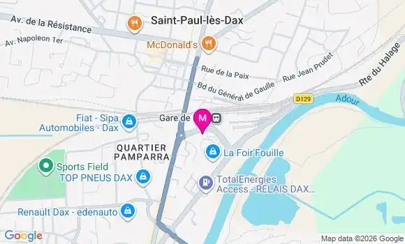 Localisation Mtre Lardillier Apolline